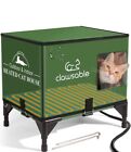 Clawsable Waterproof & Easy Assembly Cat House for Outdoor Cats Unheated Version