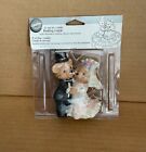 Wilton Mr and Mrs Cuddles Wedding Couple Cake Topper New Old Stock Sealed