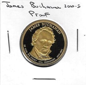 2010-S James Buchanan Presidential Dollar Proof