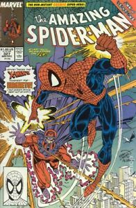 Amazing Spider-Man #327 FN- 5.5 1989 Stock Image Low Grade
