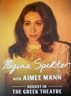 Regina Spektor w/ Aimee Mann Concert Poster 2023