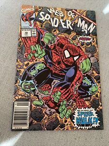 Web Of Spider-Man 70 Australian Price Variant Rare 1990 Free Worldwide Shipping