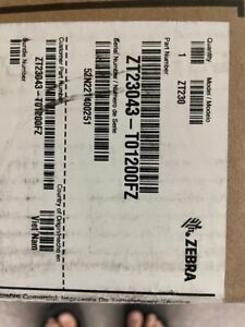 New Zebra ZT230 300 DPI THERMAL Transfer Printer Network ZT23043-T01200FZ