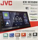 NEW JVC KW-M785BW, 2-DIN Digital Media Receiver, w/ Apple CarPlay & Android Auto