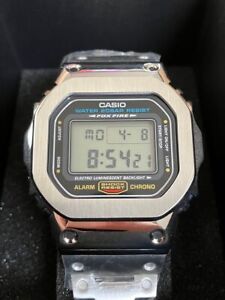 New Full Metal Custom Casio G SHOCK G Shock DW 5600 with Body Digital Watch St