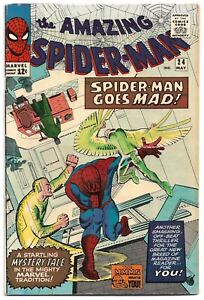 🔥 Amazing Spider-Man (1965) #24 * Mysterio Appearance * Ditko / Stan Lee 🔥🔥