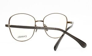 Chanel 2198 112 Eyeglasses Glasses Brown w/ Silver CC Logo 55-18-140 (Large)