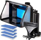 Master Airbrush Dual Fan Lighted Airbrush Spray Booth & 4 Filters