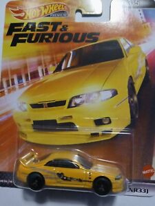hot wheels premium fast and furious nissan skyline gt-r