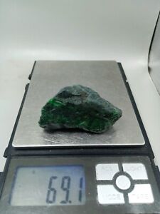69grams Burmese Mawsitsit Jade Rough Cut 100%Authentic Natural Mawsitsit Slab