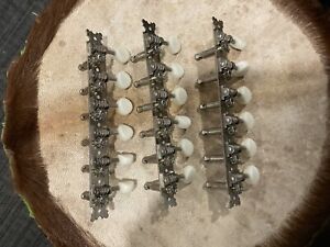 Vintage New Old Stock 6 In Line Japanese Tuners
