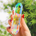 Rainbow 120MM Slender Faceted Prism Crystal Feng Shui Pendant Suncatcher Hanging