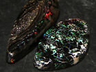 2 Nice Quality Cut/Polished Black Boulder/Matrix Opals 28.5cts Queensland Au NR