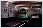 New Listingc1950s Windsor Tunnel~ Twin Coach 38-S Passenger Bus~Ontario Canada VTG Postcard