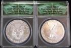 2021 $1 2 Coin Type 1 & Type 2 Silver Eagle ANACS MS70's Set A Last First Strike