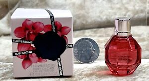 Flowerbomb Ruby Orchid Victor&Rolf Eau de Parfum 0.24 Oz. 7 Ml COLLECTIBLE MINI