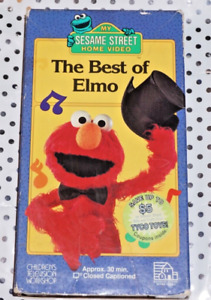 My Sesame Street Home Video Best Of Elmo VHS 1994 Tape Rare - TESTED