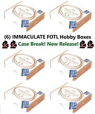 New England Patriots Break 509 2023 FOTL IMMACULATE Football HOBBY BOX FULL CASE