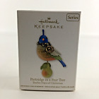 Hallmark Keepsake 12 Days Christmas #1 Ornament Partridge In A Pear Tree 2011