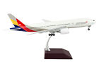 Boeing 777-200ER Commercial Aircraft Asiana Airlines White w Striped Tail Gemini
