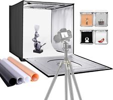 Neewer Photo Studio Light Box 20”×20” Shooting Light Tent Foldable 80 Led Light