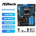 ASRock X99 Extreme6 Motherboard ATX Intel X99 LGA2011-3 DDR4 SATA3 M.2 SPDIF+I/O
