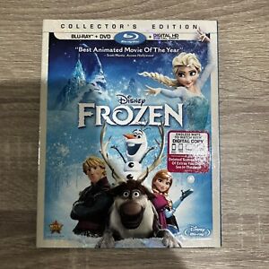 New ListingFrozen (2014 Blu-ray + DVD + Slipcover) Disney Kristen Bell  Idina Menzel