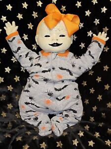 New ListingOOAK Spooky Creepy Baby Doll Porcelain Repaint Esther