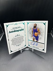 James Harden 2023 Leaf History Book Autobiography Auto /5 Clippers