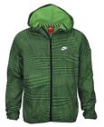 Nike Mens Full Zip Windbreaker Winter Jacket Size XXX-Large Color Green/Black