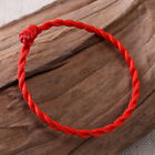 5pcs Good Luck Red Cord Bracelet Silky Cord For Women Men Blessing