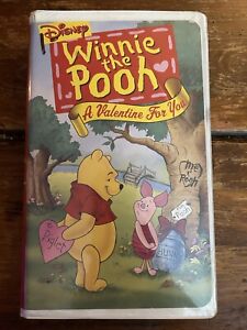 Winnie the Pooh - A Valentine for You (2000, VHS Clamshell)