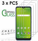 3 x Pieces Tempered Glass Screen Film for AT&T Fusion 5G / AT&T Radiant Max 5G