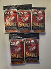 2021 Panini Select NFL Hanger Pack (Red and Yellow) Lot of 5 🔥