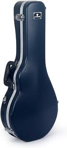 Crossrock F-body Mandolin Sturdy Hard Case with Backpack Straps ABS Molded