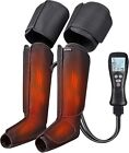 BOB AND BRAD Foot & Calf Leg Massager with Heat and Compression FSA HSA Eligible