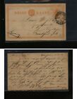 Orange Free  State  postal  card  to  Germany   1898              MS0728