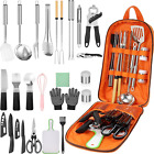 Camping Cooking Utensil Set - All in 1 Camping Cookware Set, Car Camping Essenti