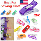 20X Mixed Magic Sewing Clips for Fabric Crafts Quilting Sewing Knitting Crochet
