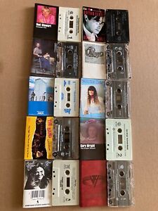 Vintage Cassette Tape Lot Of 10! The Who,Gary Wright,Chicago Etc!!