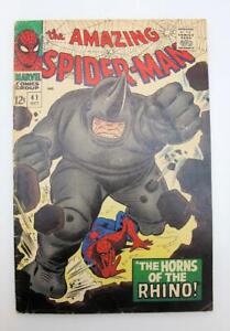 Amazing Spider-Man #41 1st App of the Rhino! Teased in upcoming Kraven Movie!