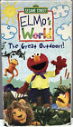 Sesame Street Elmo's World Great Outdoors VHS Video Tape BUY 2 GET 1 FREE! PBS