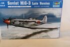 1/48 Scale Trumpeter, Soviet MiG-3 Late Version Airplane Kit, #02831 BN Open Box