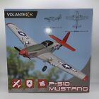 VOLANTEXRC P51D Mustang 2Ch RC Flying Airplane w/Xpilot Stabilizer RTF RED PLANE