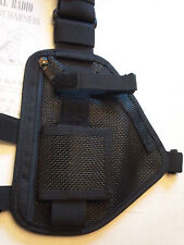 Hands Free Breathable MESH Radio Chest Harness  for Pro & UHF Radios 101 MESH