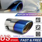 Car Auto Blue Rear Exhaust Pipe Tail Muffler Tip Throat Tailpipe Auto Parts (For: 2011 Kia Sportage)