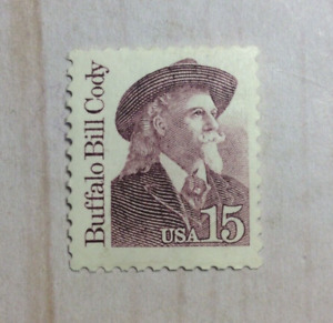 US Stamp 15c Buffalo Bill Cody Great Americans 1988 Unused Stamp