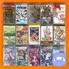 Lot of 15 Sony PlayStation Portable PSP Role Playing Games Set Region Free Japan