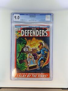 THE DEFENDERS #1 ~ 1972 ~ CGC 9.0 ~ OW/W ~ 1st App of Necrodamus