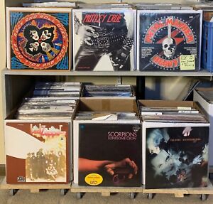 CLASSIC HARD ROCK & METAL VINYL RECORDS.  60'S & 70's.  VG TO NM.  YOU PICK
